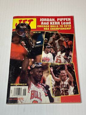 Jet Magazine June 30 1997 Michael Jordan Pippen Kerr Chicago Bulls Basketball